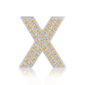 Gold Letter X / Chi Charm