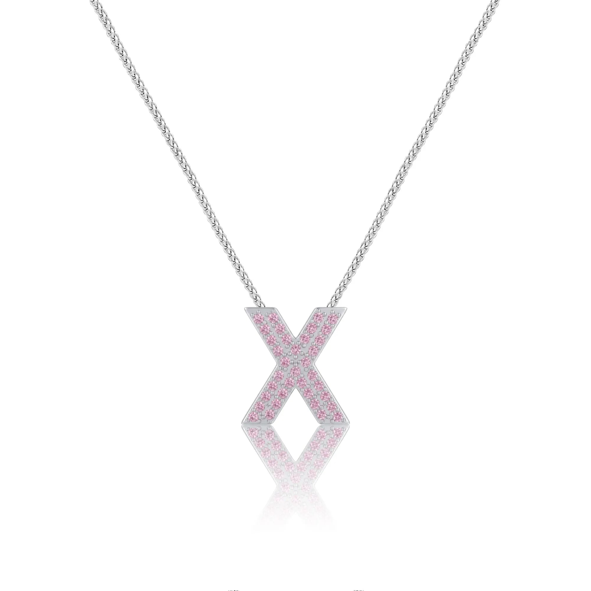 Pink Letter X / Chi Charm