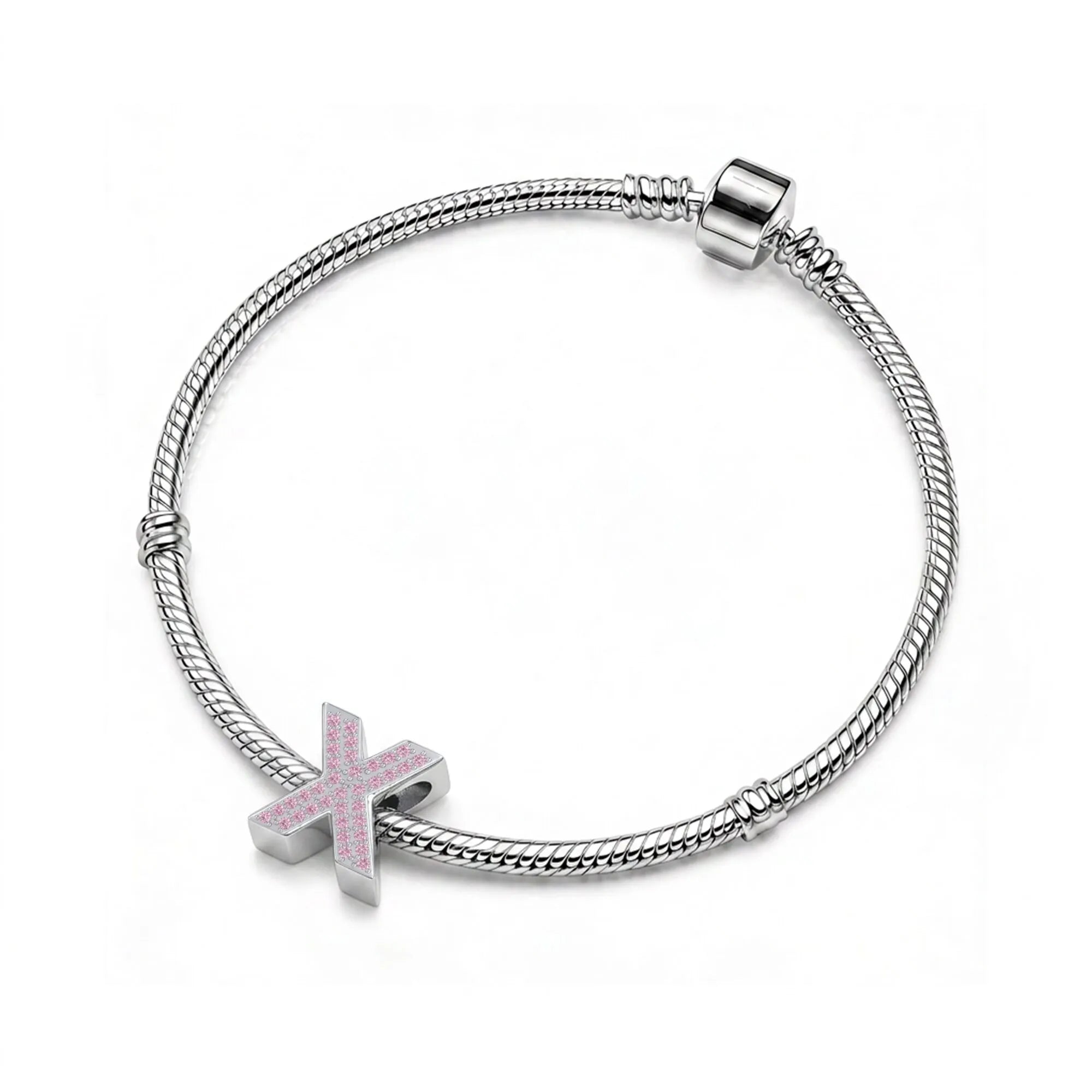 Pink Letter X / Chi Charm