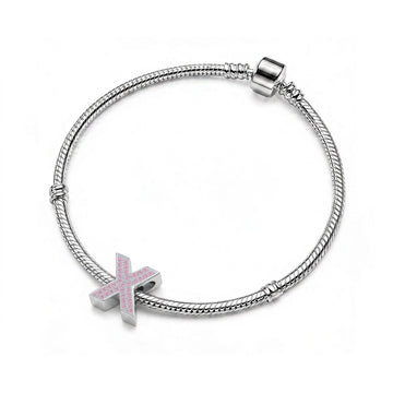 Pink Letter X / Chi Charm