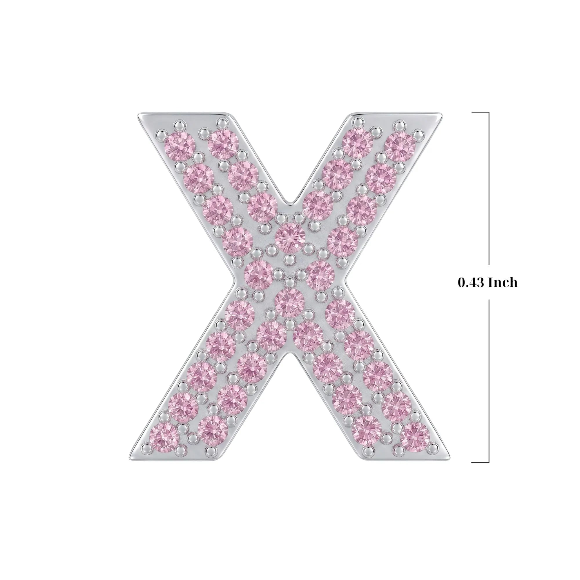 Pink Letter X / Chi Charm