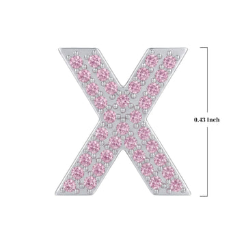 Pink Letter X / Chi Charm