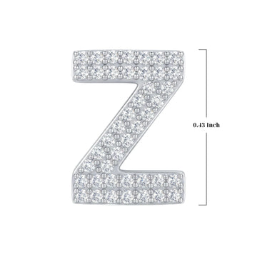 Silver Letter Z / Zeta Charm