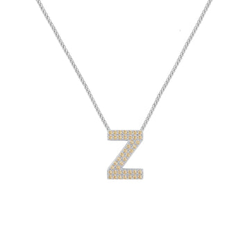 Gold Letter Z / Zeta Charm