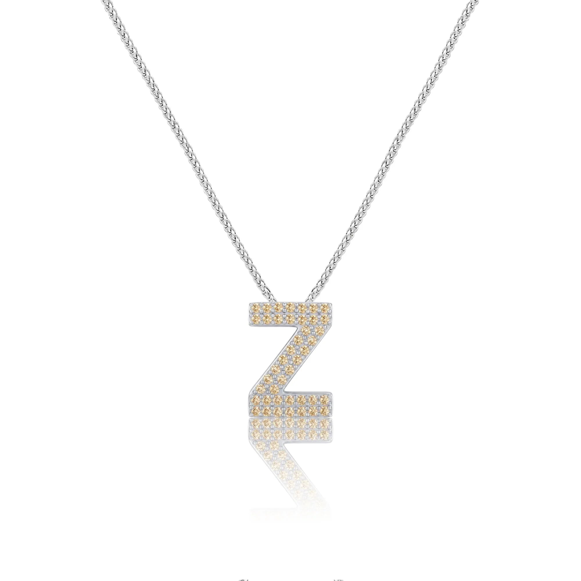Gold Letter Z / Zeta Charm