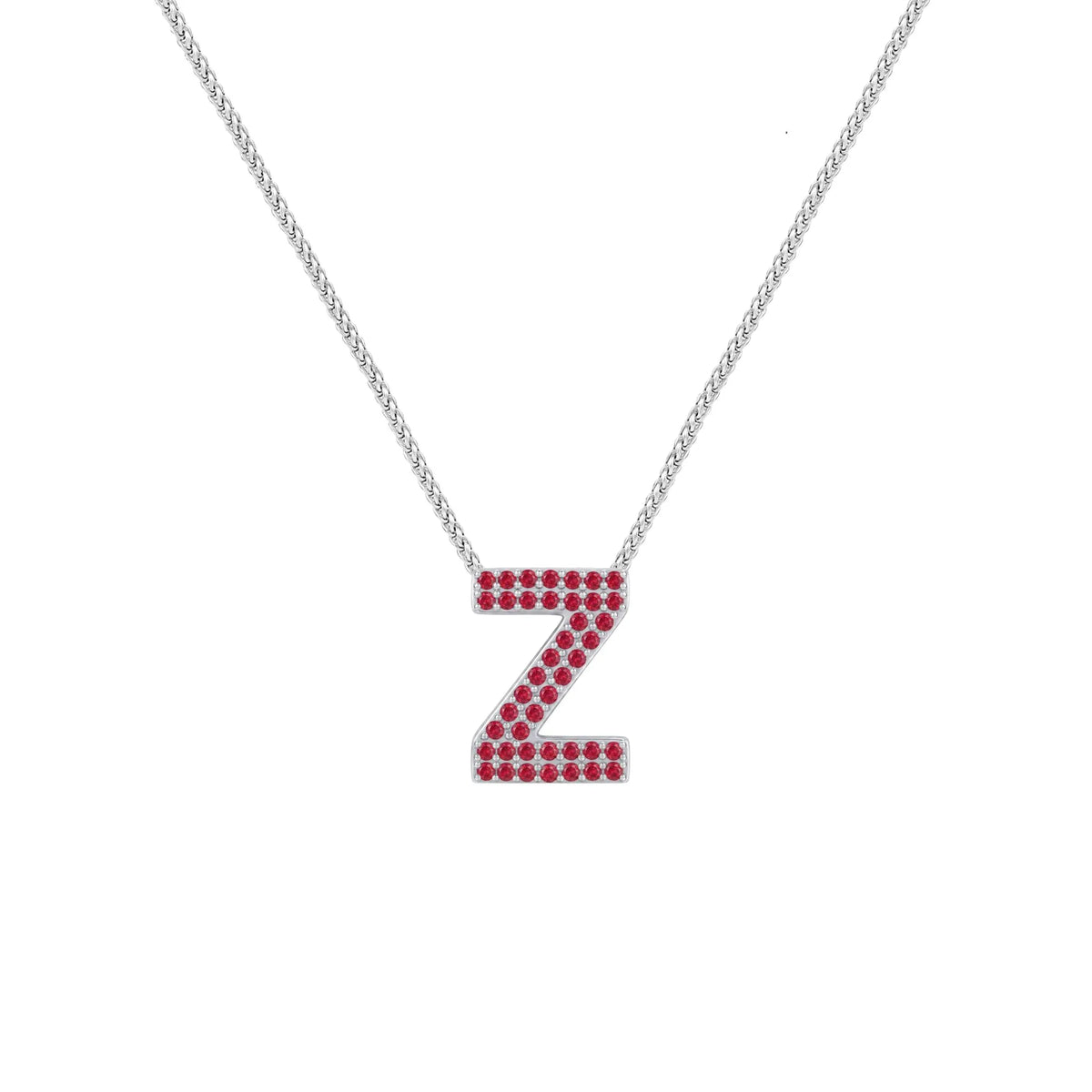 Red Letter Z / Zeta Charm