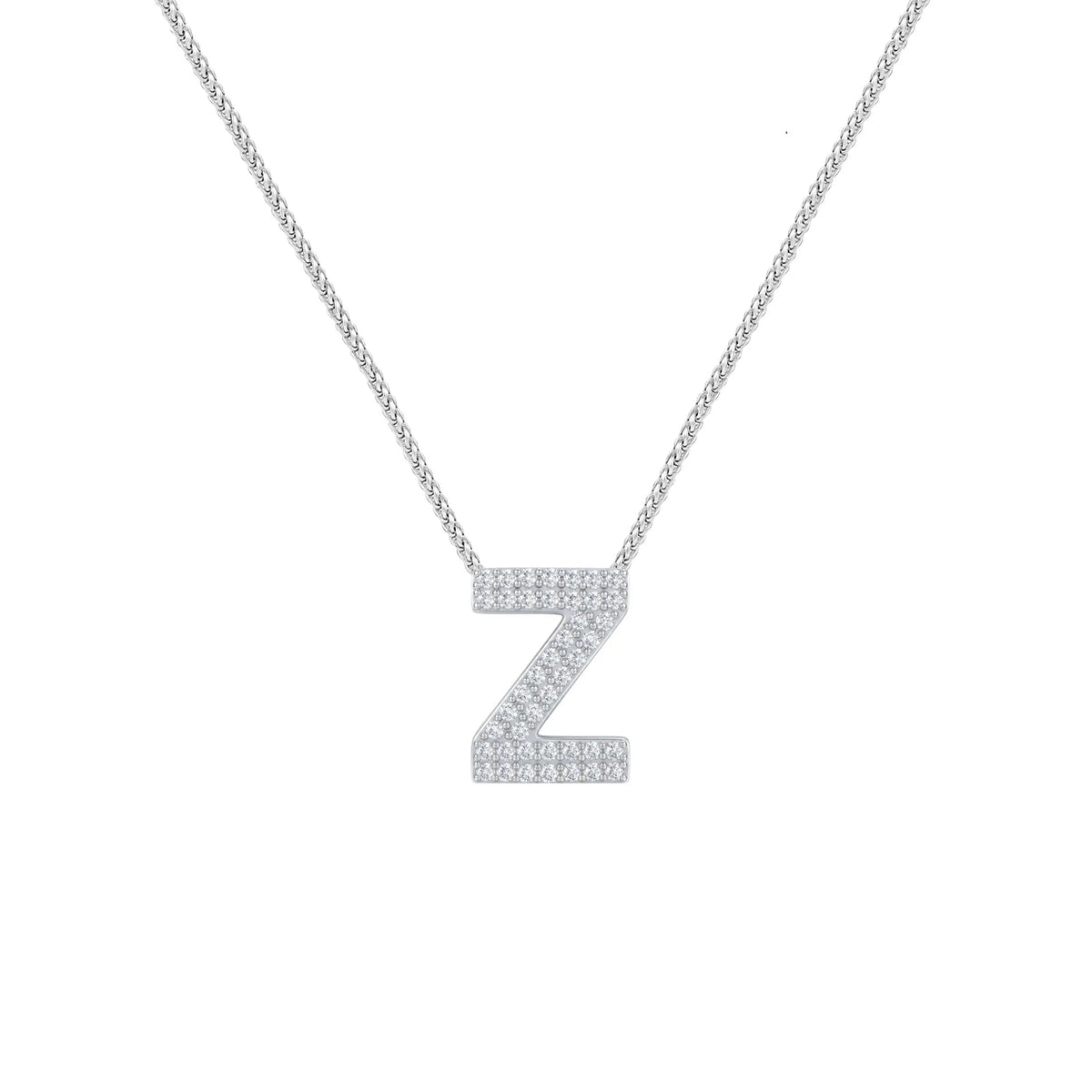 Silver Letter Z / Zeta Charm