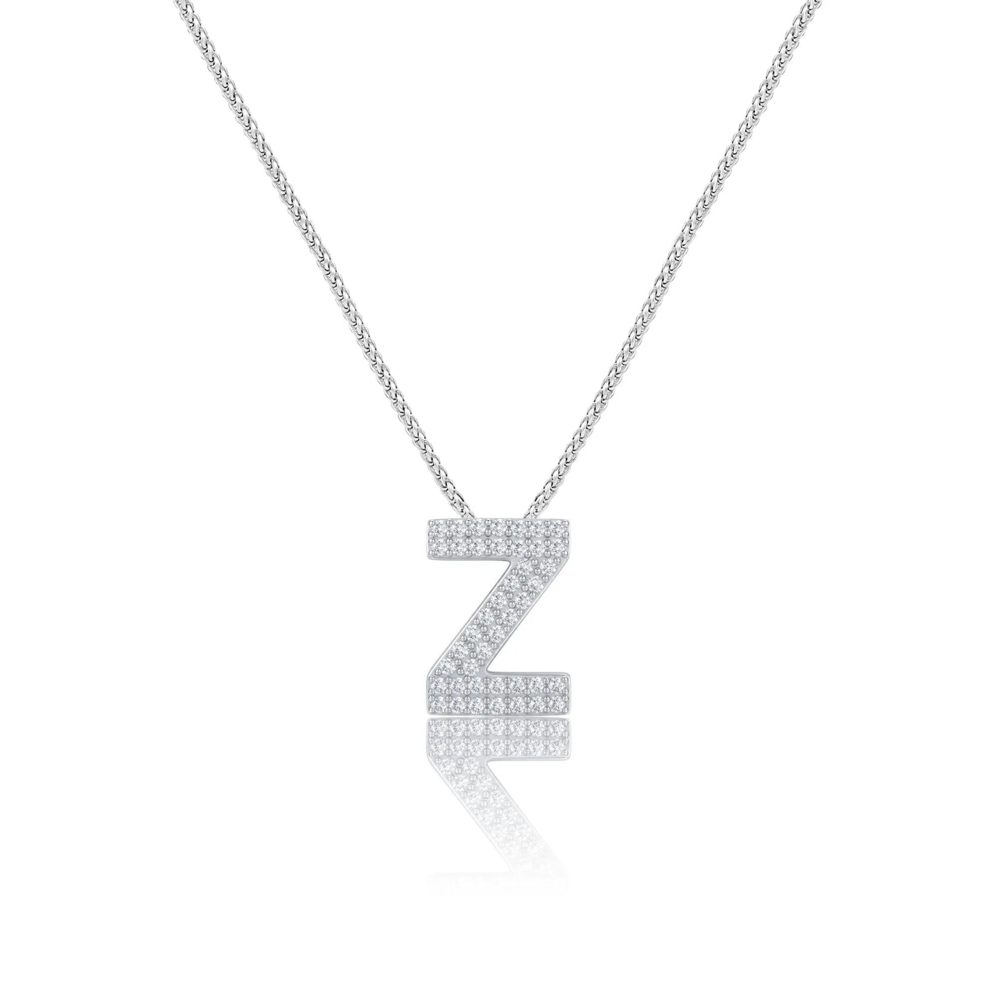Silver Letter Z / Zeta Charm