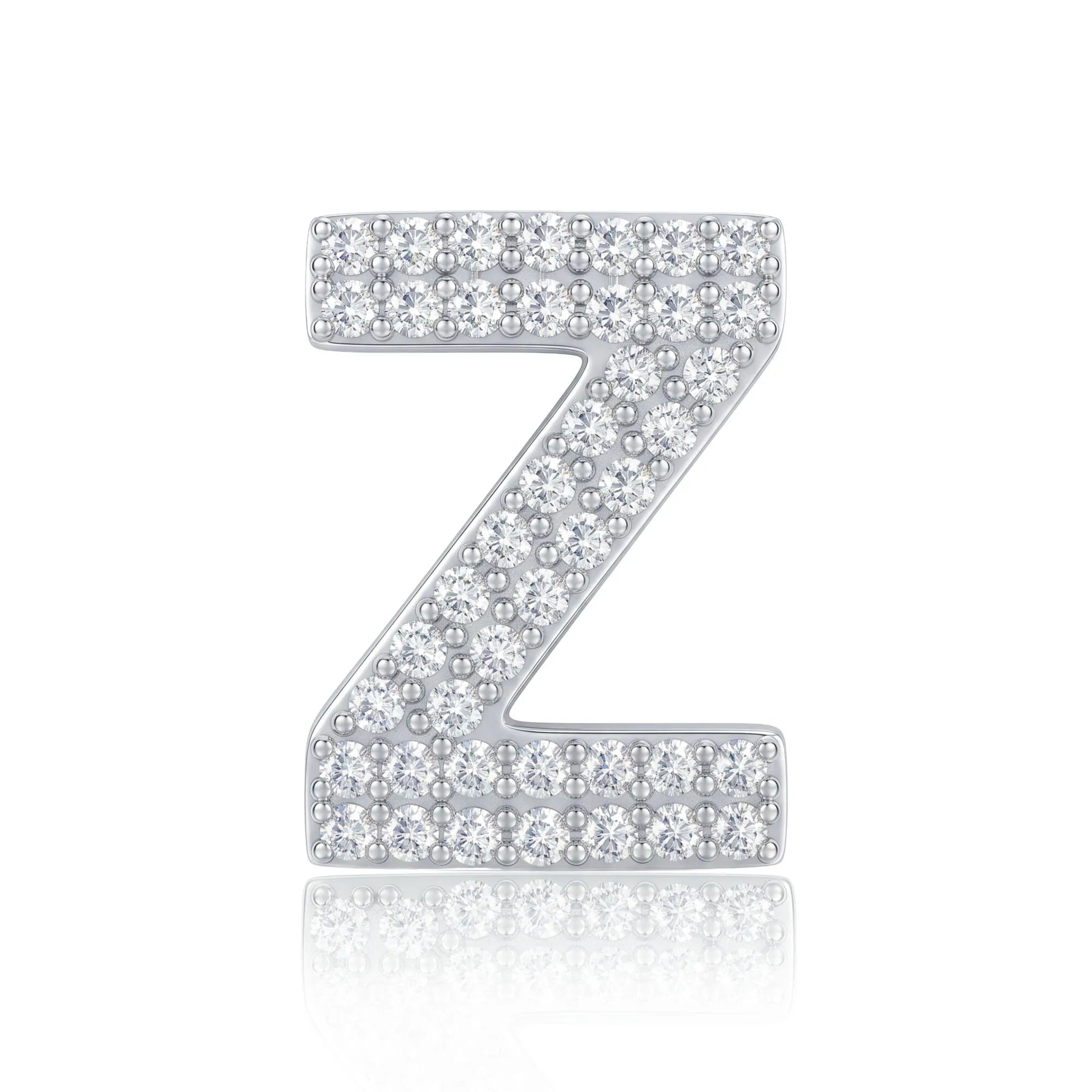 Silver Letter Z / Zeta Charm
