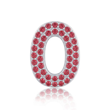 Red Number 0 Charm