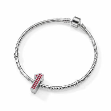 Red Number 1 Charm