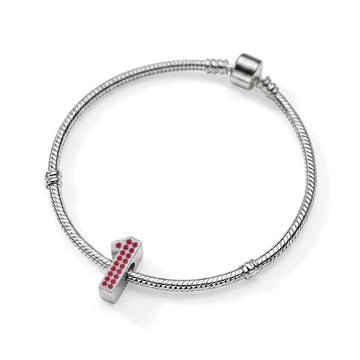 Red Number 1 Charm