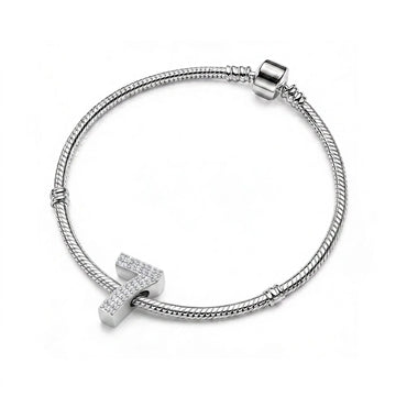 Silver Number 7 Charm