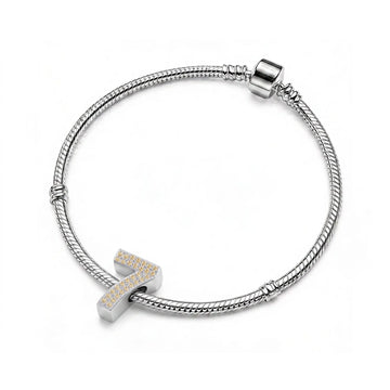 Gold Number 7 Charm