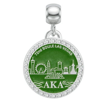AKA 2026 Boule Las Vegas Skyline Charm