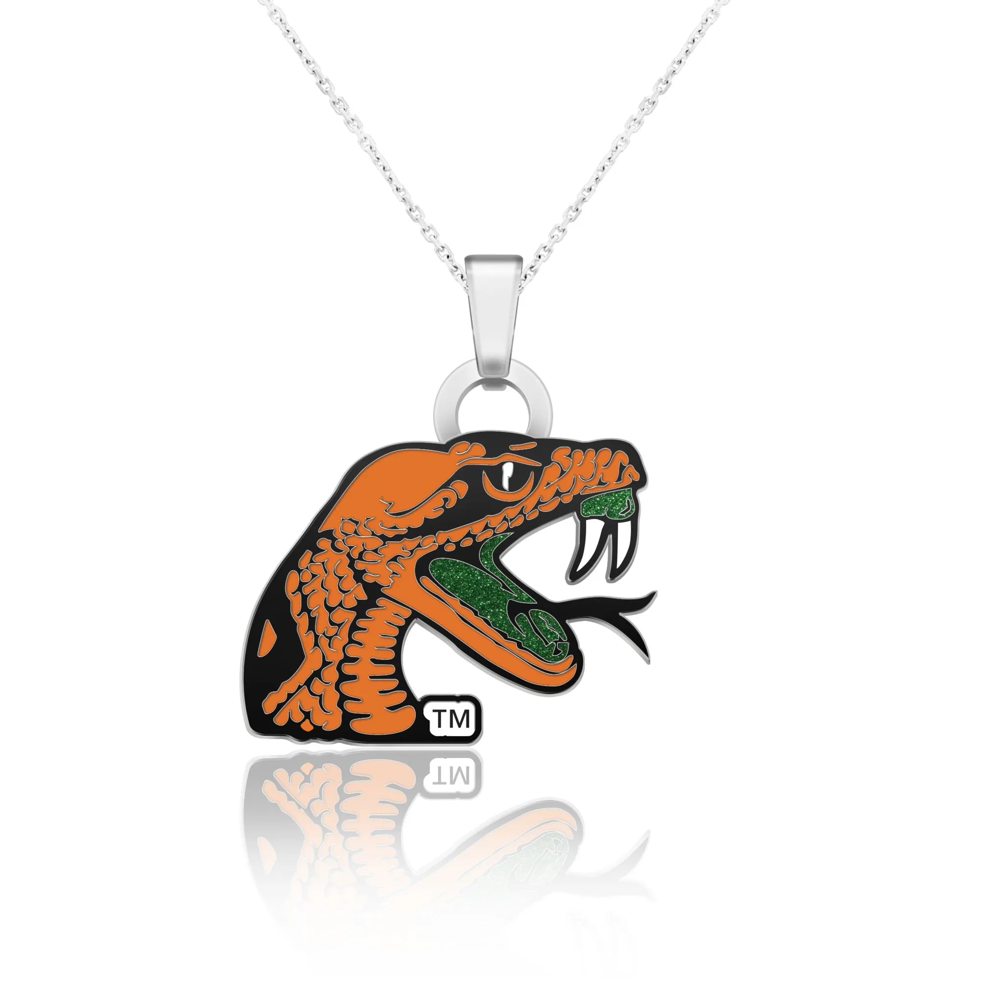 Florida A&M University Rattlers Pendant with Chain