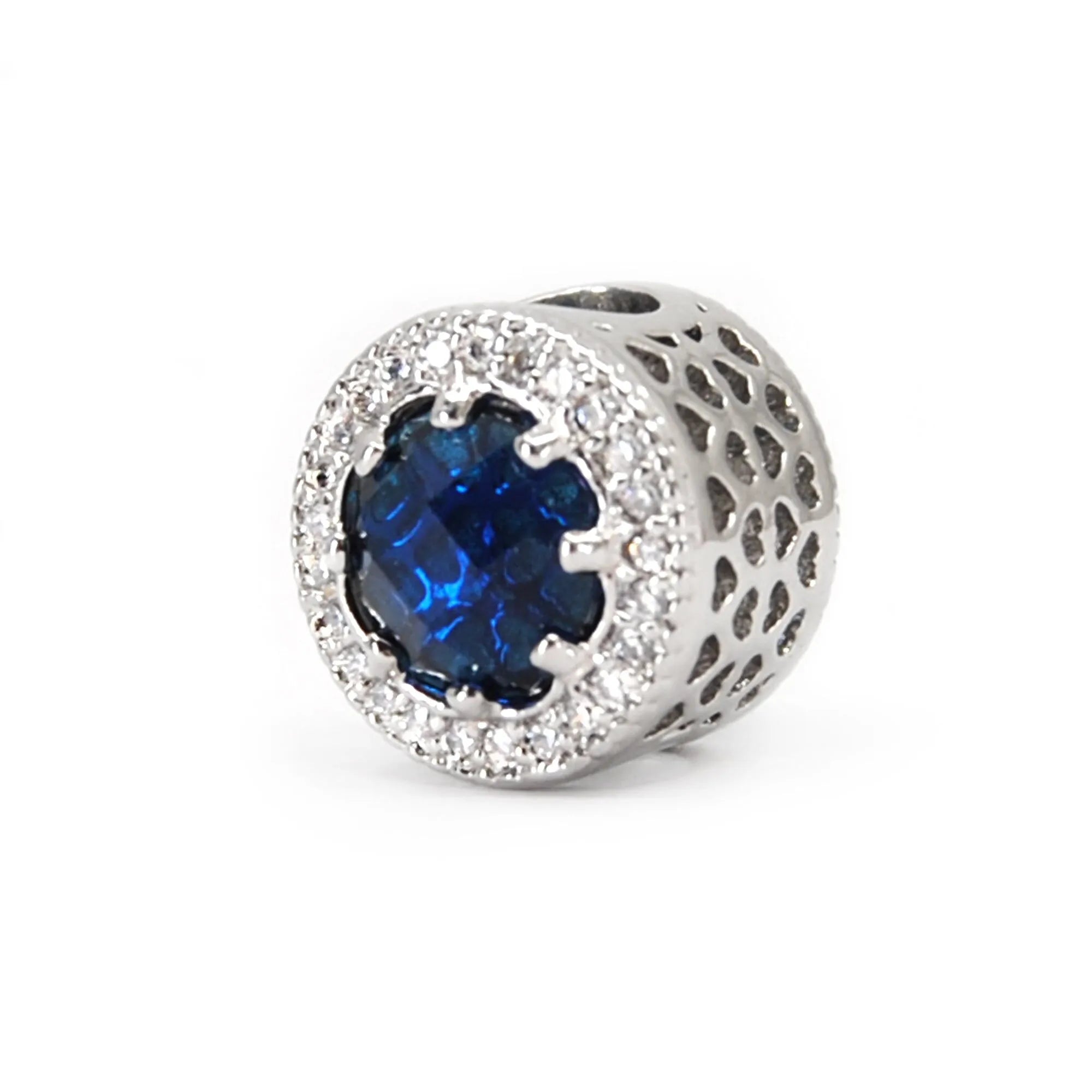 Fancy Blue Radiant Charm - Gratia Pearl
