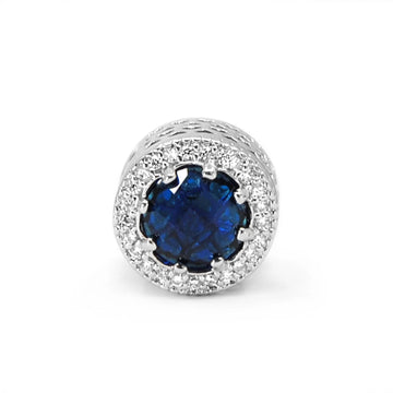 Fancy Blue Radiant Charm - Gratia Pearl
