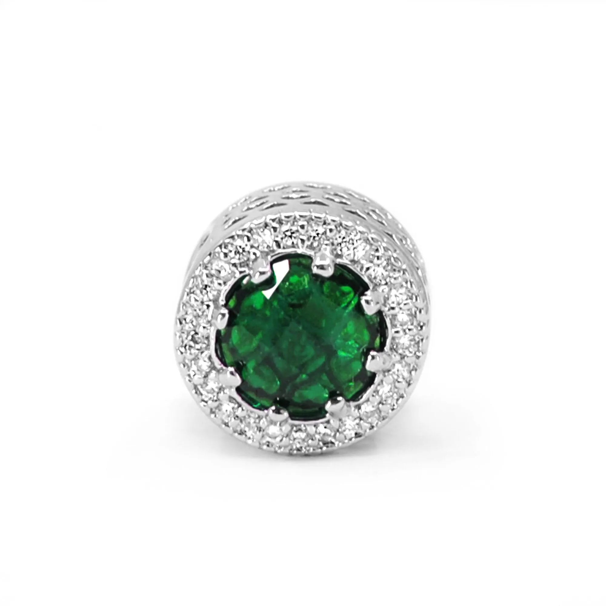 Fancy Green Radiant Charm - Gratia Pearl