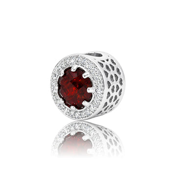 Fancy Red Radiant Charm