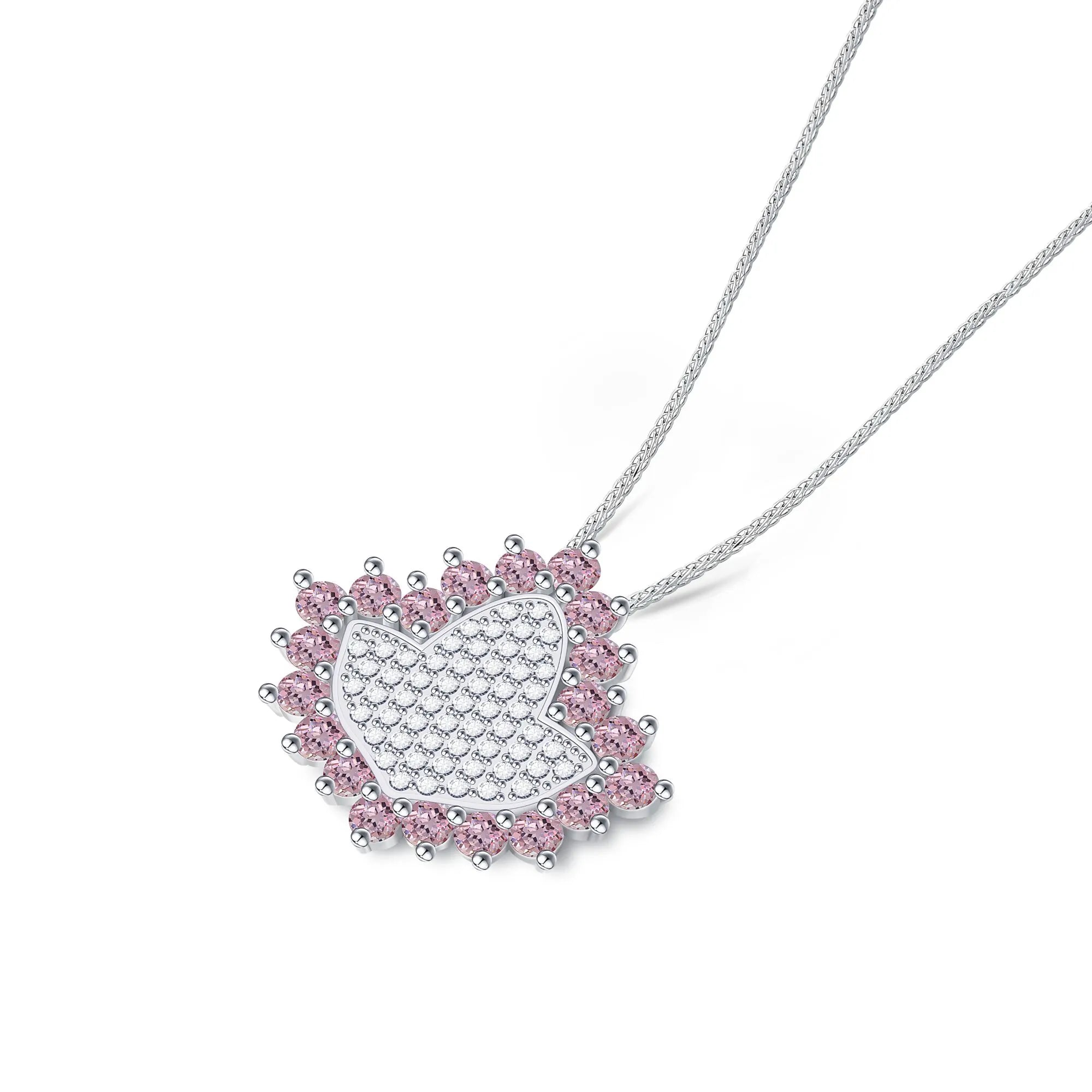 AKA Pink Ivy Elite – Sterling Silver Pendant (Chain Sold Separately)