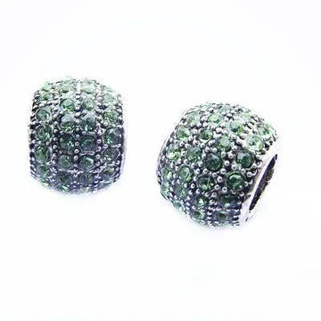 Galaxy Charm in Green - Gratia Pearl