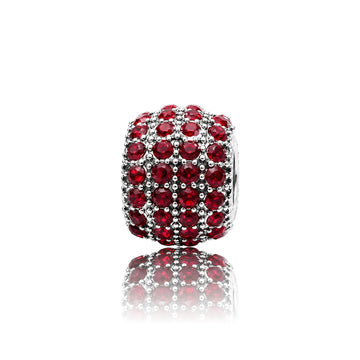 Galaxy Charm in Red