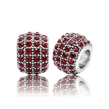 Galaxy Charm in Red