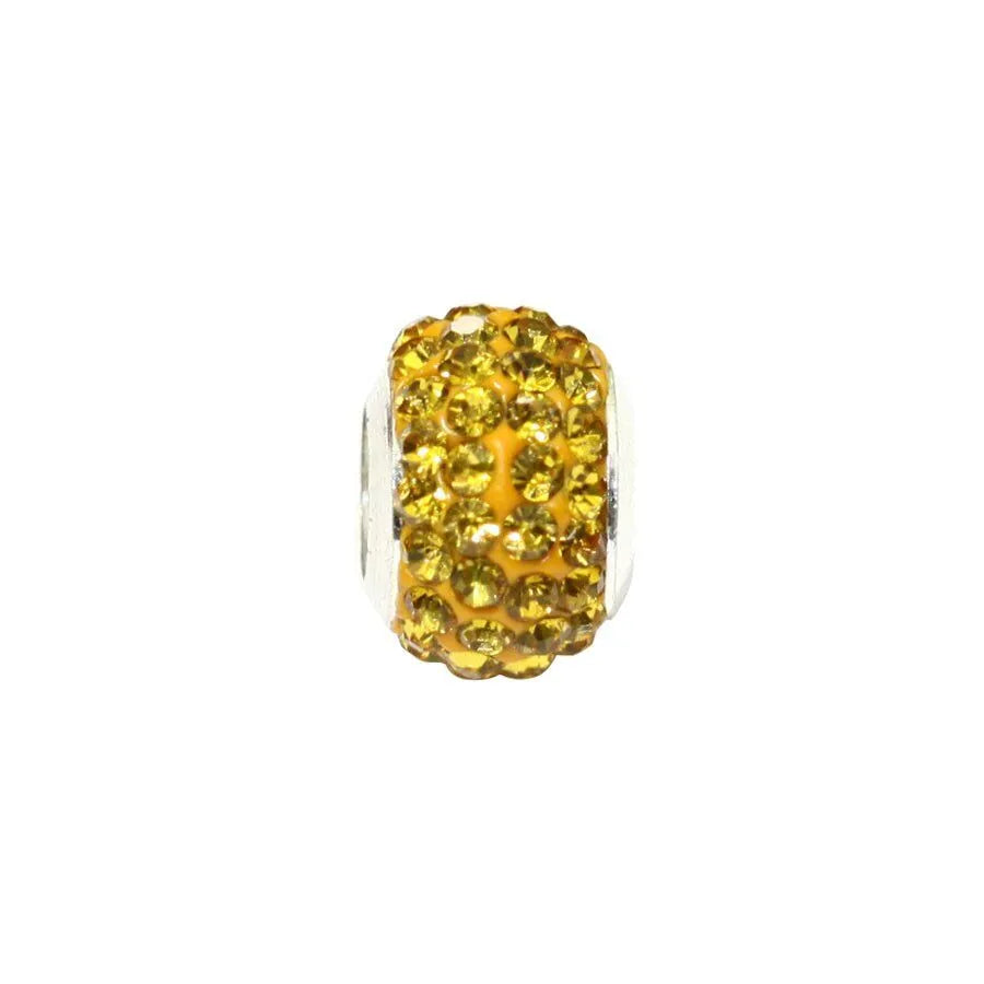 Gold Fireball Charm - Gratia Pearl