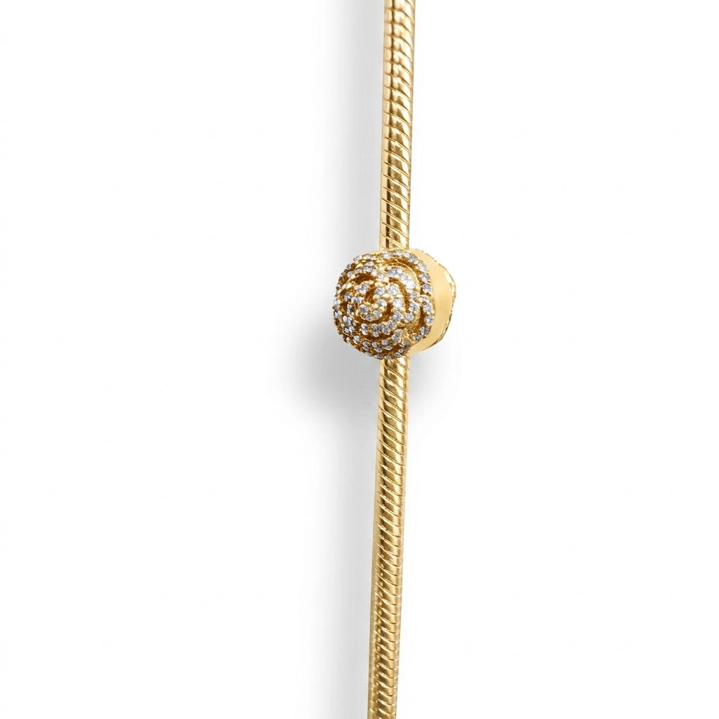 Gold Rose Safety Stopper