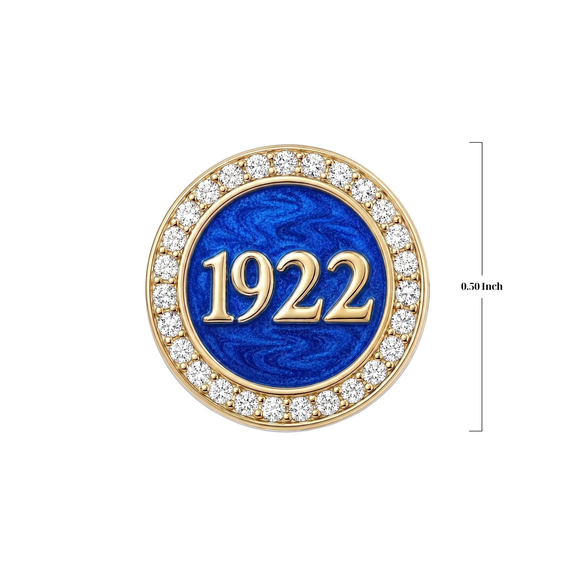 SGRHO Gold 1922 Charm