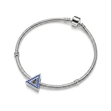 Blue Letter Δ / Delta Charm