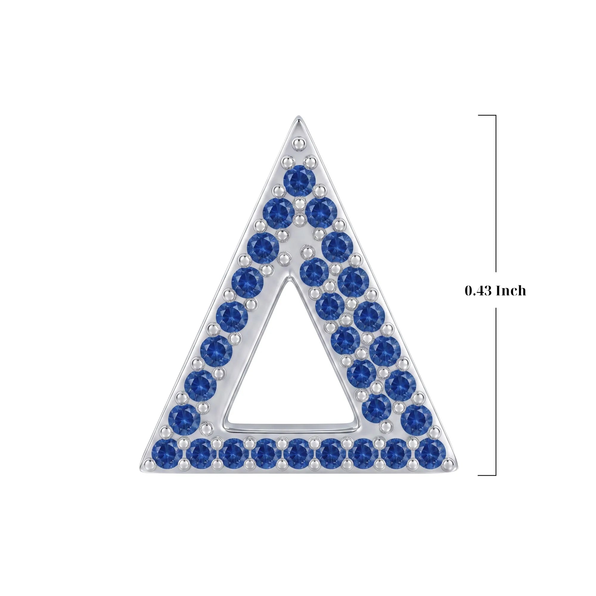 Blue Letter Δ / Delta Charm