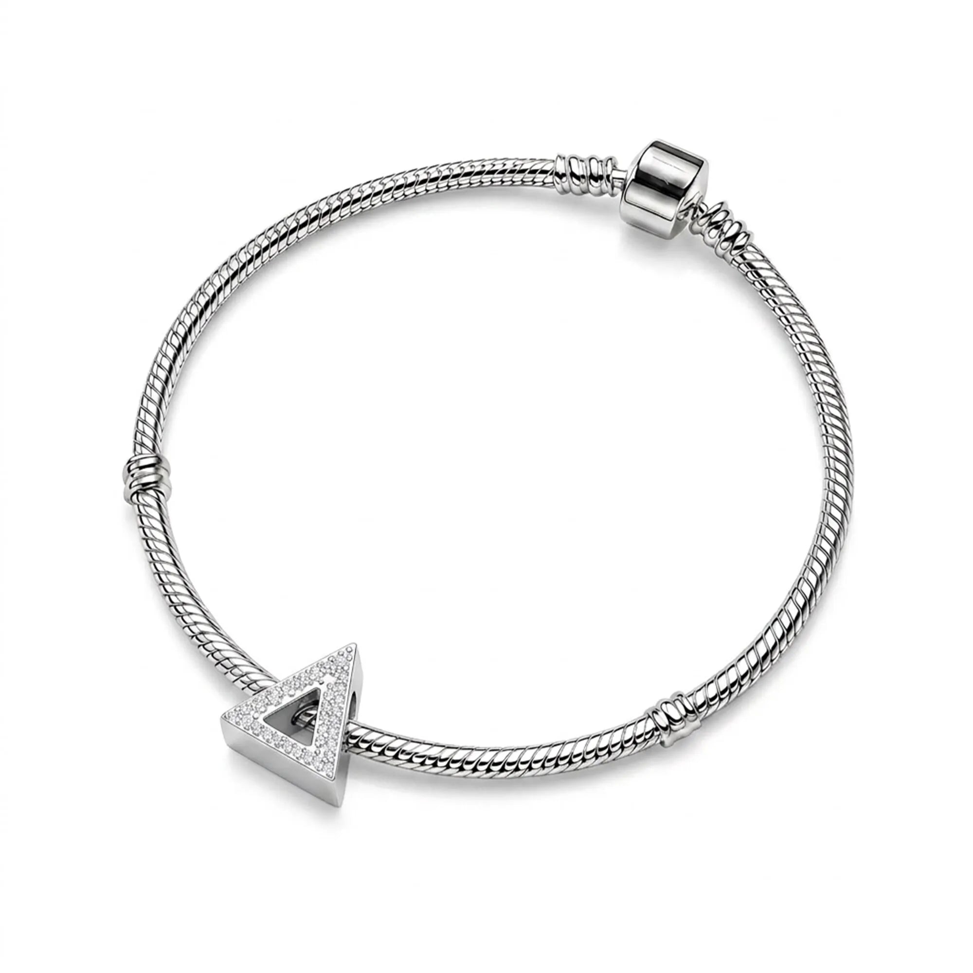 Silver Letter Δ / Delta Charm