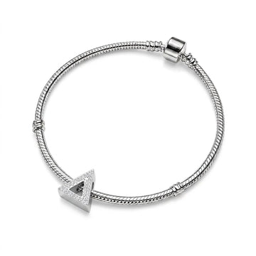 Silver Letter Δ / Delta Charm