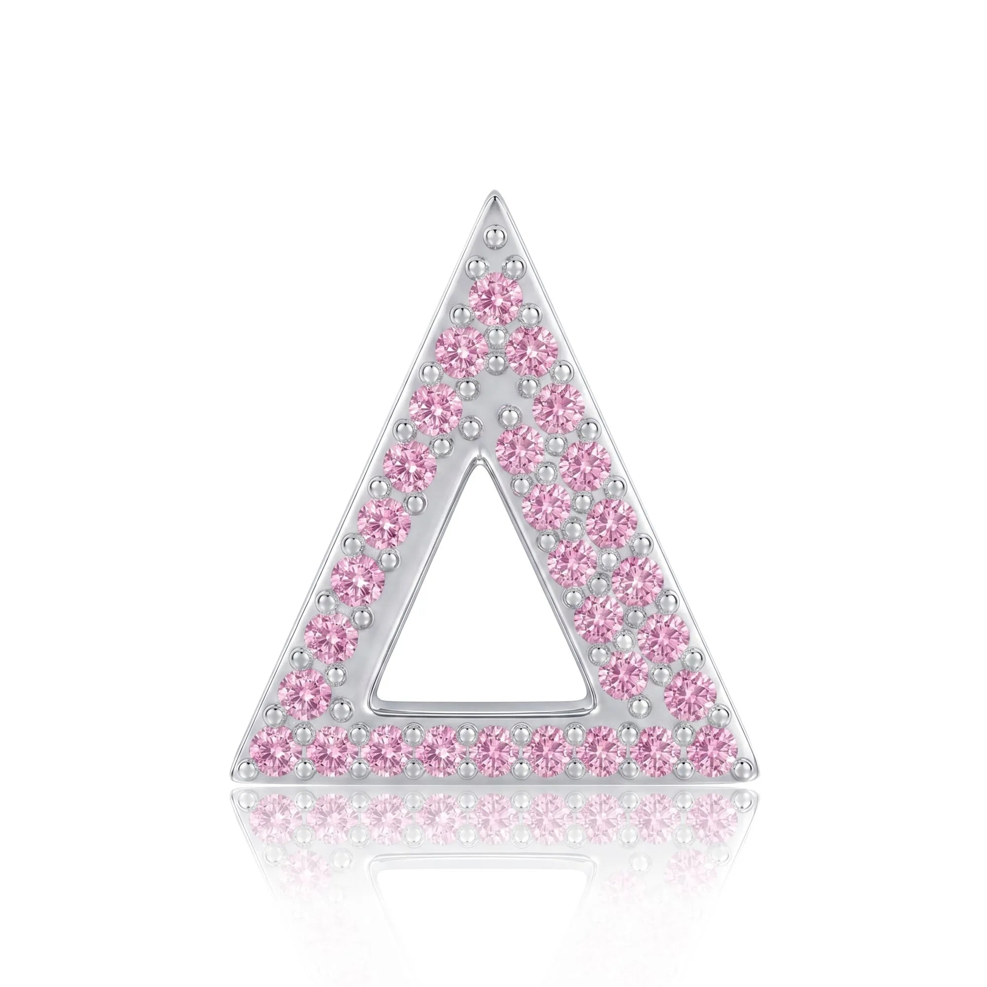 Pink Letter Δ / Delta Charm