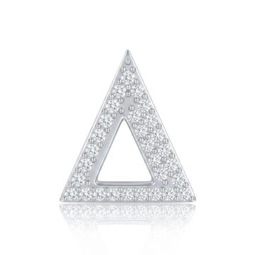 Silver Letter Δ / Delta Charm