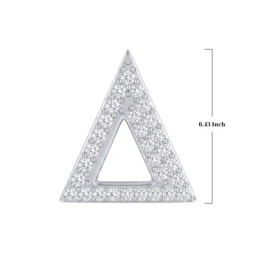 Silver Letter Δ / Delta Charm