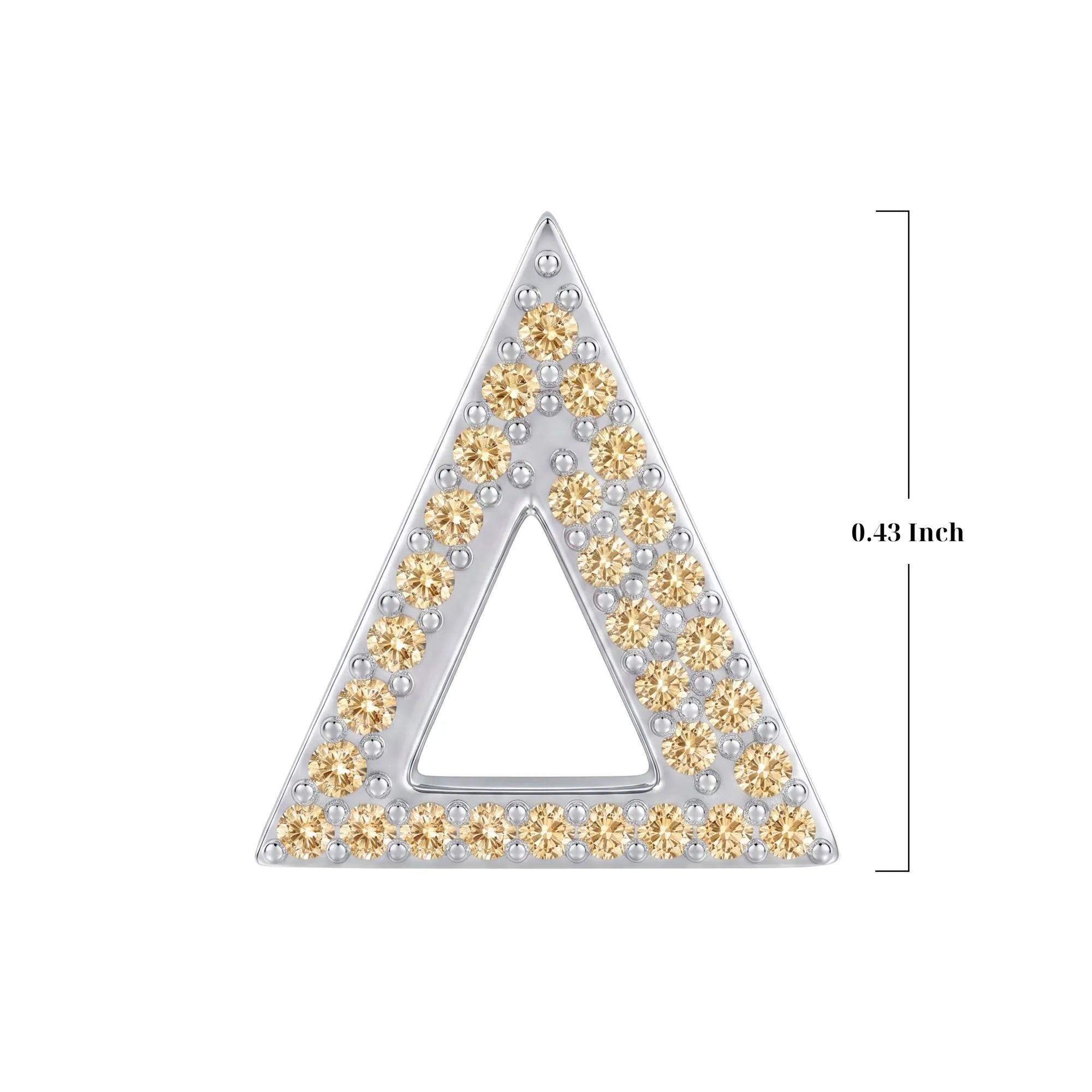 Gold Letter Δ / Delta Charm