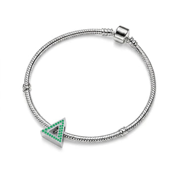 Green Letter Δ / Delta Charm