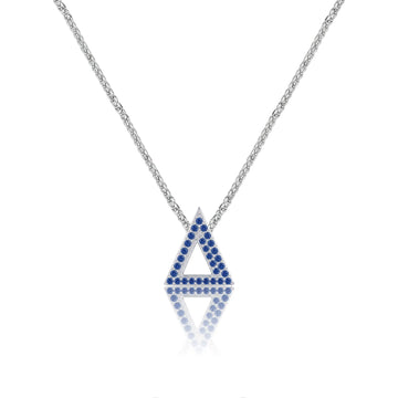 Blue Letter Δ / Delta Charm