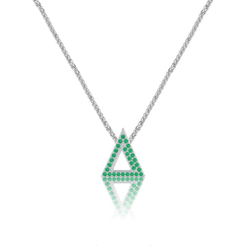 Green Letter Δ / Delta Charm