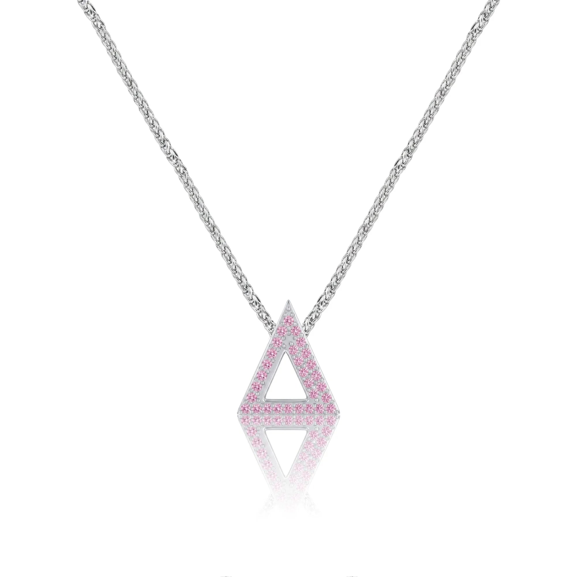 Pink Letter Δ / Delta Charm