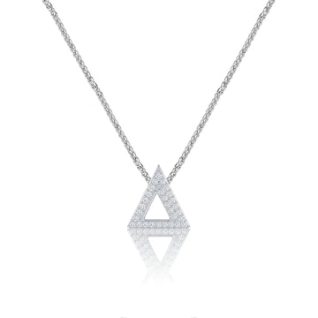 Silver Letter Δ / Delta Charm
