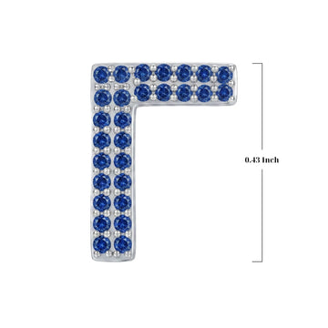 Blue Letter Γ / Gamma Charm