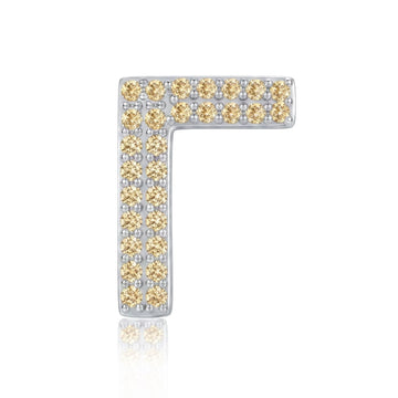 Gold Letter Γ / Gamma Charm