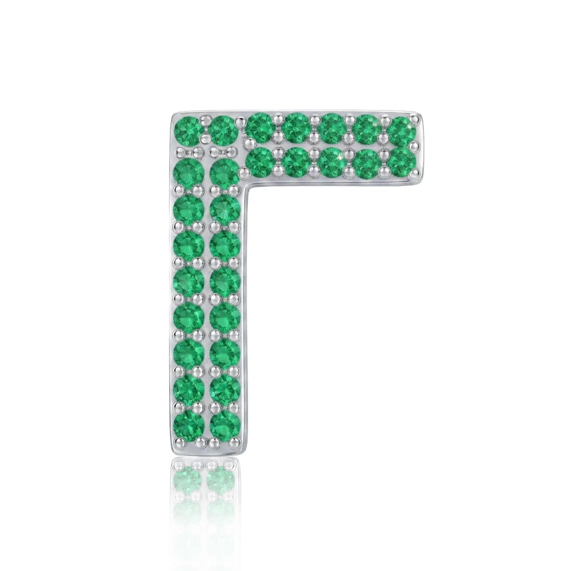 Green Letter Γ / Gamma Charm