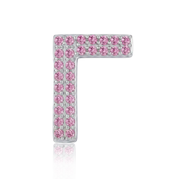 Pink Letter Γ / Gamma Charm