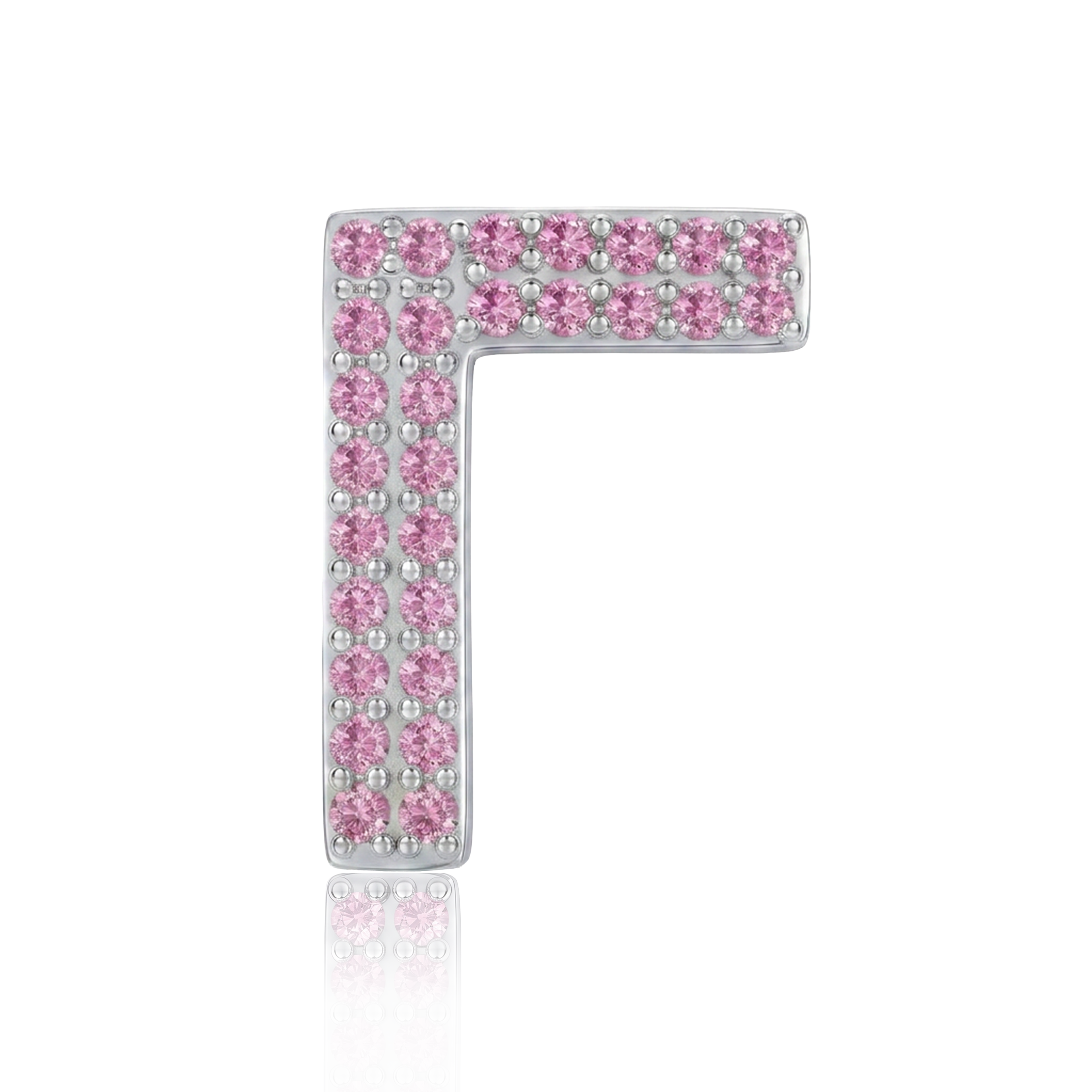 Pink Letter Γ / Gamma Charm