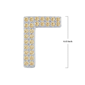 Gold Letter Γ / Gamma Charm